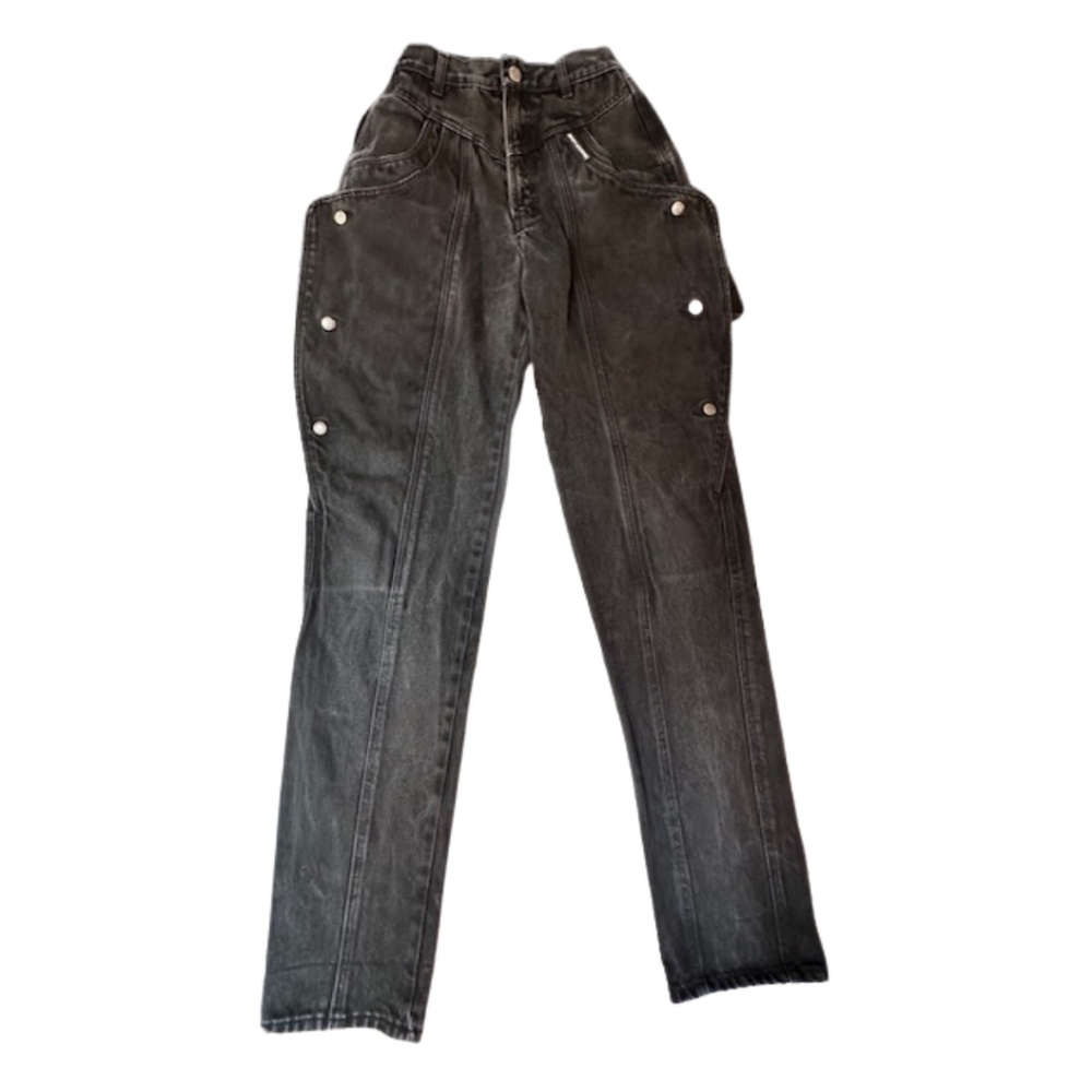 RARE FIND! Vintage Rocky Mountain Clothing Button Chap Jeans